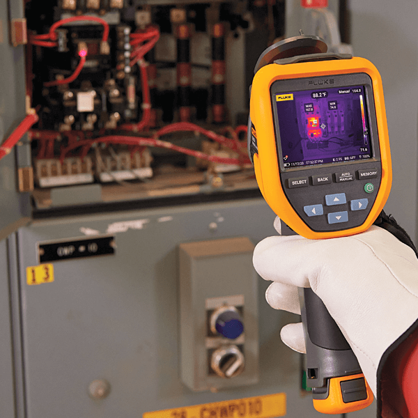 Fluke FLK-TIS75+ 9Hz Termocamera Professionale – Da -20 A +550 °C, Fusione IR Su Touch Screen, Caduta 2m, Qualità Originale